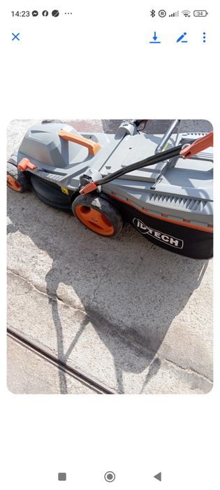 Corta relva elétrico