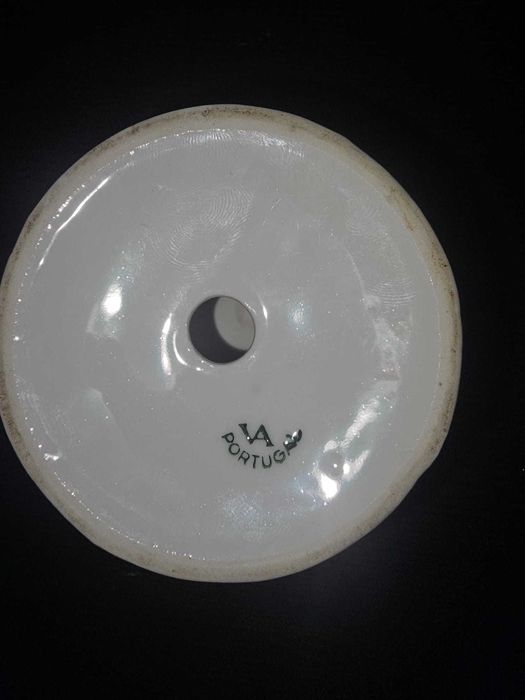 Almofariz e Pilão Vista Alegre – Porcelana Pintada à Mão