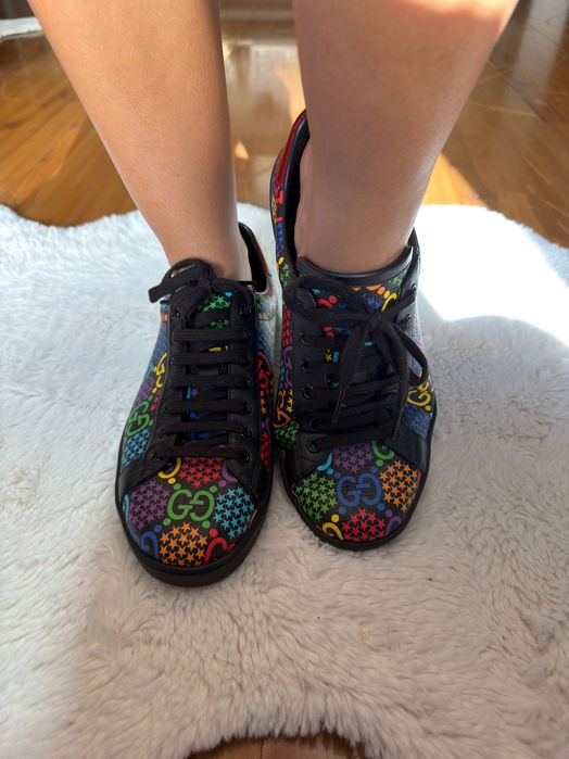 Ténis Gucci Rainbow – Original – Como novos!