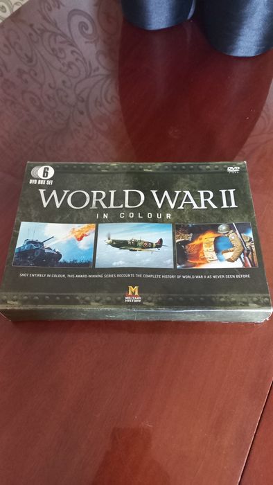 DVD бокс із 6 дисків з історією 2 світової війни.
