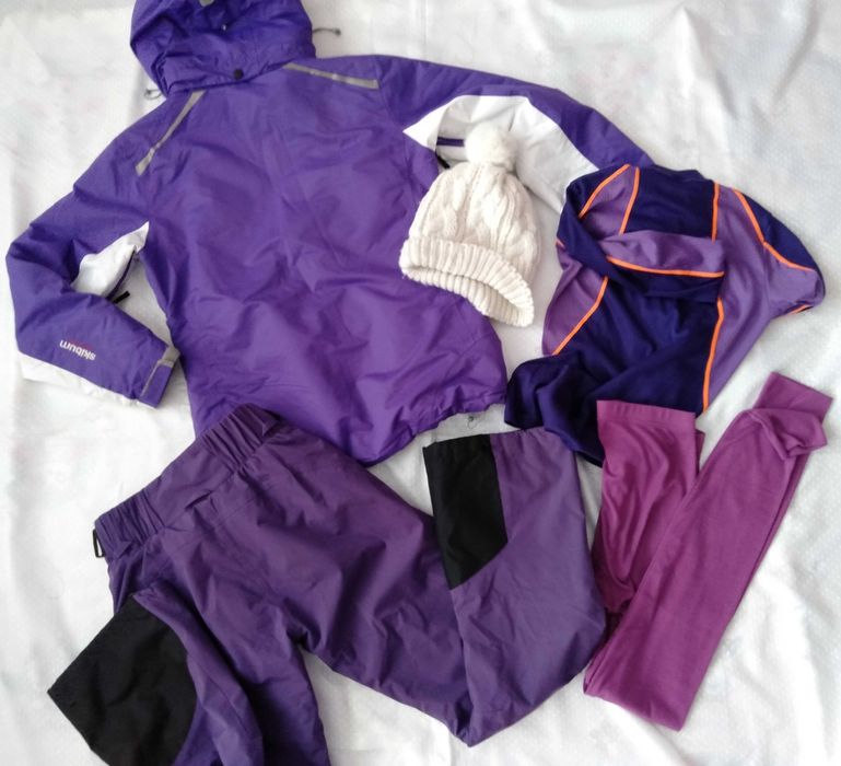 Komplet narciarski 164/168 dla dziewczyny