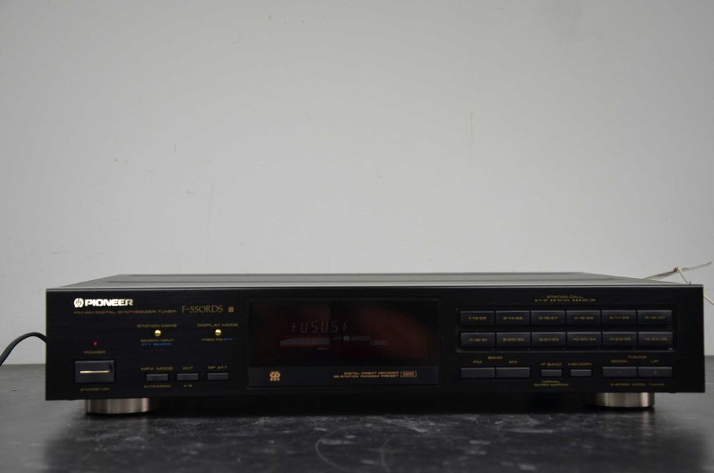 PIONEER F-550RDS Tuner FM Stereo RDS