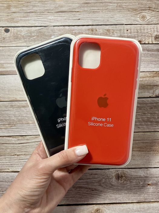 Чохол на Айфон 11/12/13 | Silicone Case | Кольороаий чохол | Подарунок