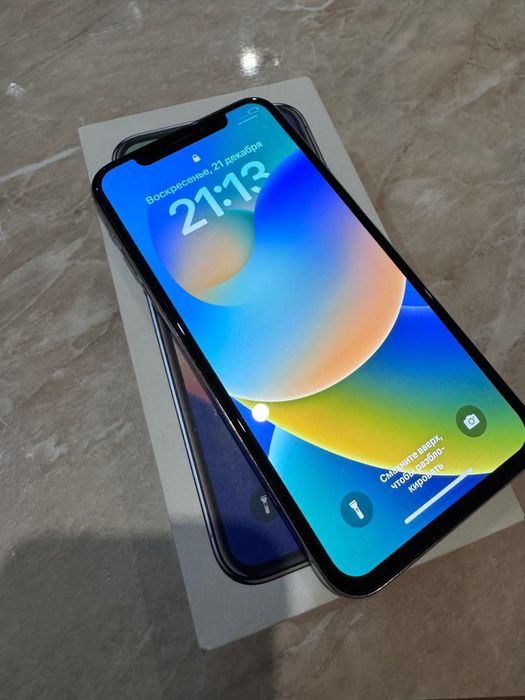 Телефон iPhone X 256gb white