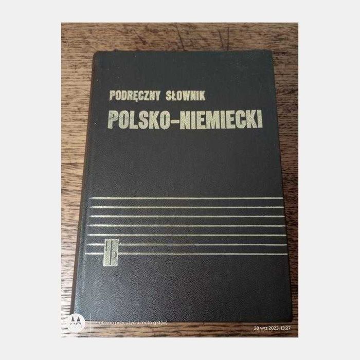 Podręczny słownik polsko - niemiecki. 1973rw.