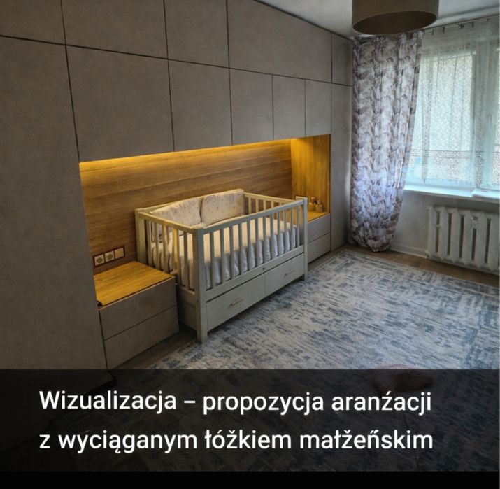 2-pokojowe mieszkanie,45,5 m2, balkon,komórka lokatorska -  DO NEG.