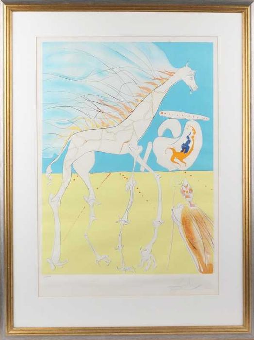 SALVADOR DALÍ  - Assinada pelo próprio