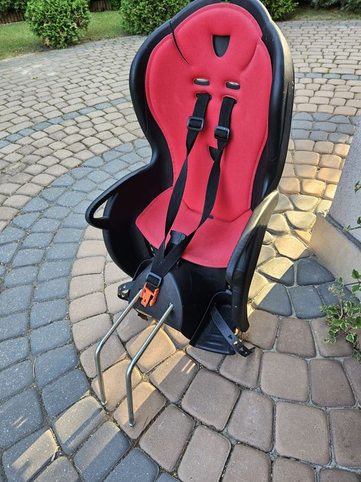 Fotelik na rower plus adapter