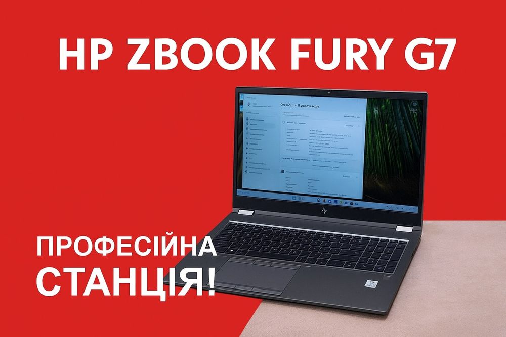 HP ZBook Fury 15 G7 – потужна мобільна робоча станція