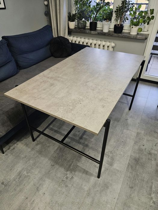 Stół Terslev 80X140 Kol Betonu