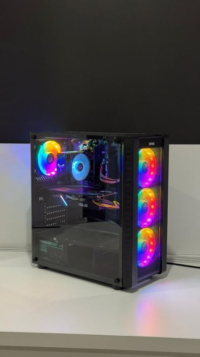 Комп'ютер ігровий Qube Ryzen 5 3500, RX 5500 XT 8Gb 164