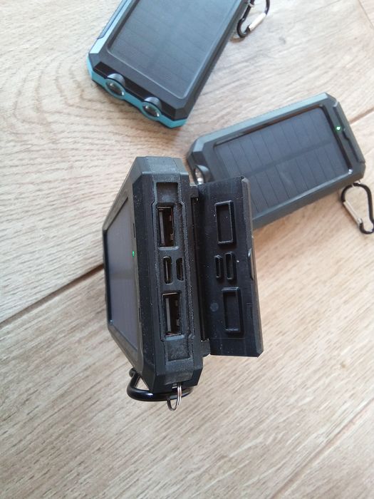 Powerbank solar 8000mah c\ lanterna
