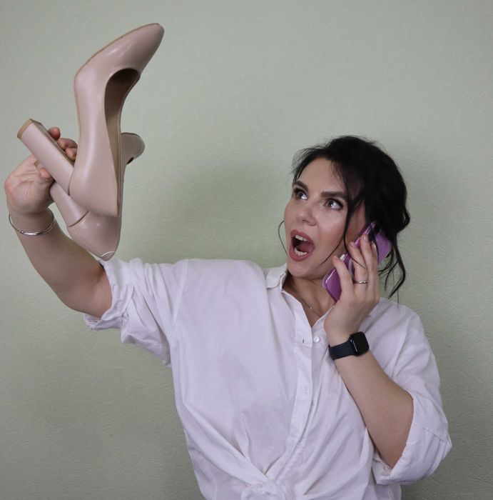 Жіночі туфлі шкіряні 38 розмір