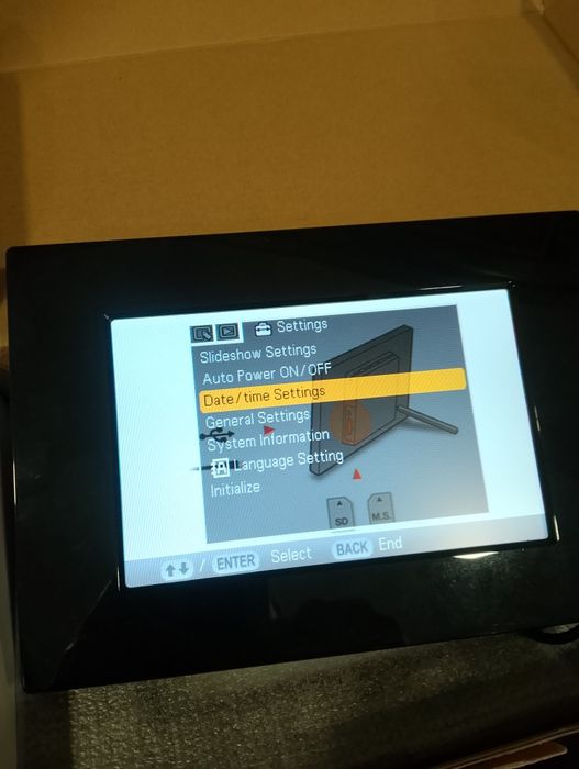 Moldura fotográfica digital