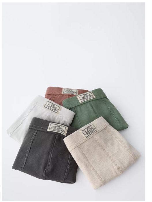 Набір  трусів із пʼяти пар боксерок Zara