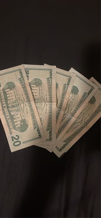 Notas de 20$ para coleçao ou utilização