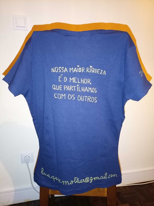 t-shirt... melhor: tishart personalizada (várias)