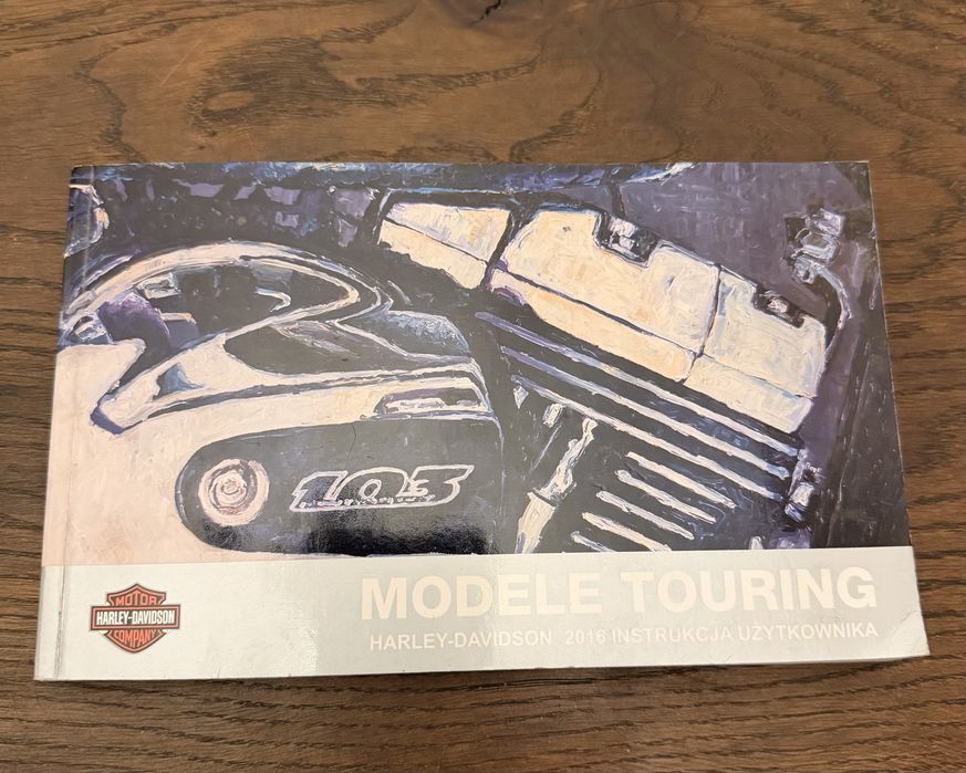 HARLEY DAVIDSON TOURING 2016 instrukcja użytkownika PL   orginał