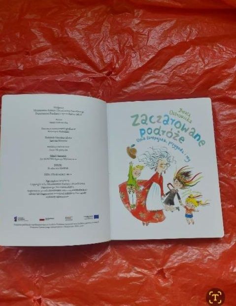 Książka dziecięca Zaczarowana podróż 2020rok