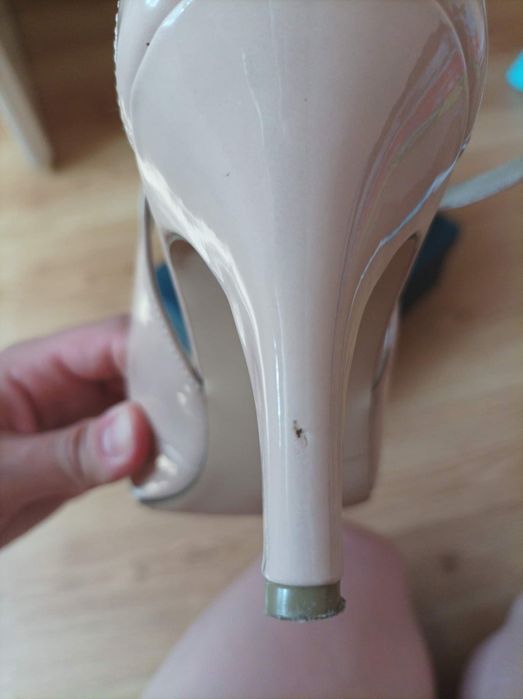 Cieliste szpilki rozm. 41