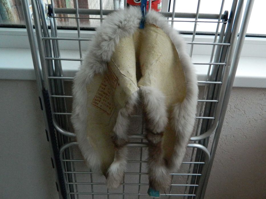 мех на воротник натуральный песец