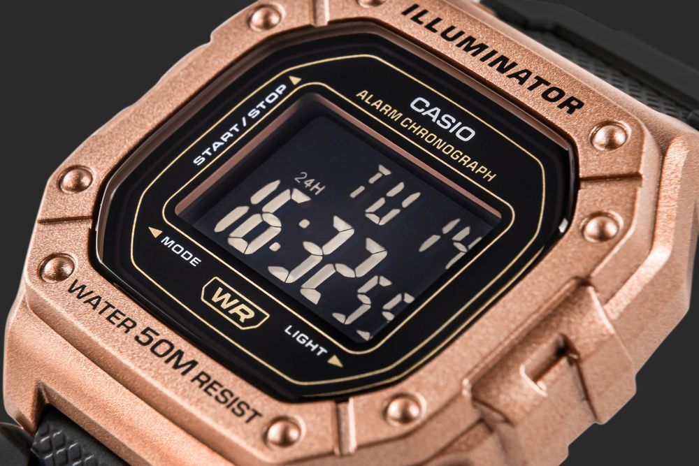 zegarek męski casio w-218hm-5bvdf + box