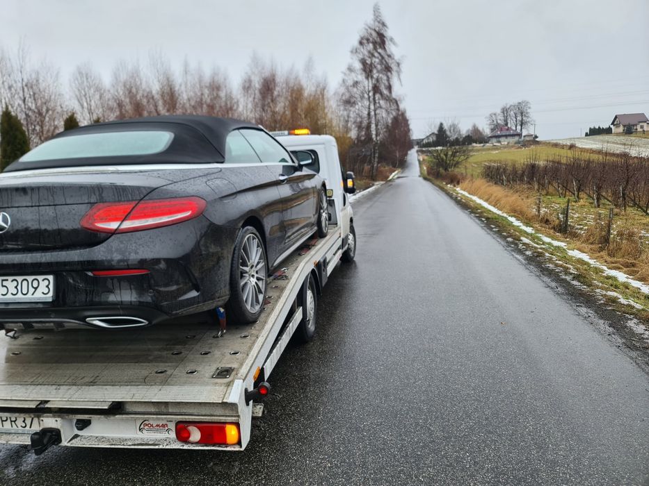 Autolaweta Laweta Wynajem Pomoc Drogowa Holownik 24H Transport