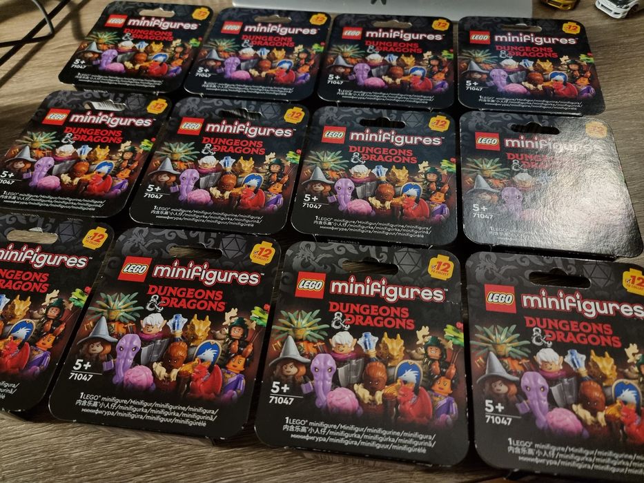 Lego 71047 Minifigures Dungeons & Dragons series new полная коллекция