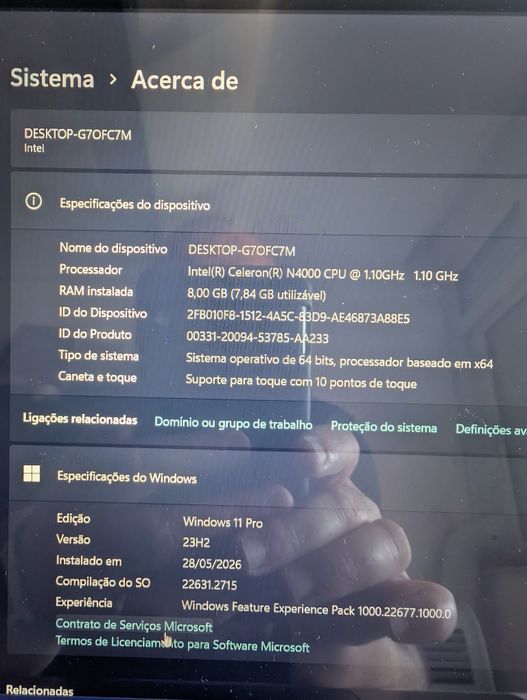 Bmax B2 Pro Windows 11 Pro 8gb SSD 256gb