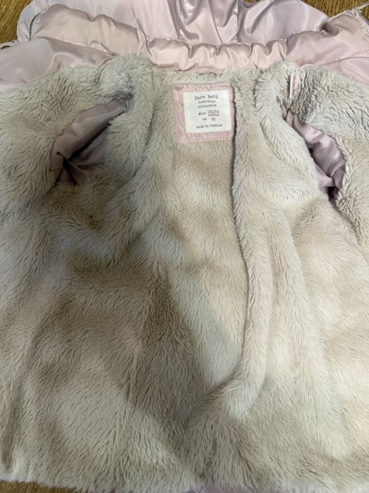 Комплект демисезонная  Куртка стеганая детская zara и ботинки Луи