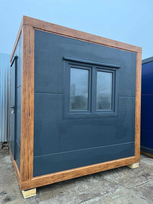 Pawilon 2,5x2 z Płyty 120mm Stróżówka Portiernia Kiosk Biuro Producent