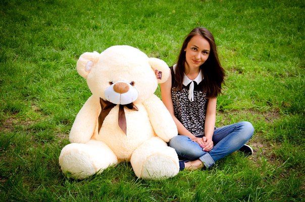 Плюшевий ведмедик Бойд 125 см Великий ведмідь