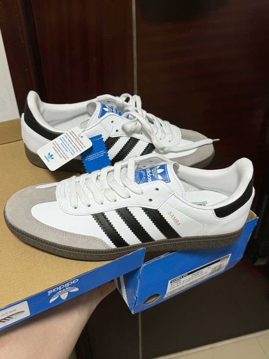 Buty Adidas Samba OG Białe R.42