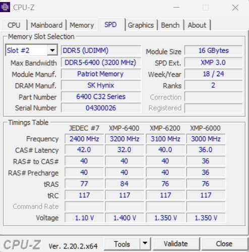 ‼️Гарантiя•DDR5 5600–6400 MHz, 16/32 Gb, (1x16/2x16). Таймiнги CL32–36