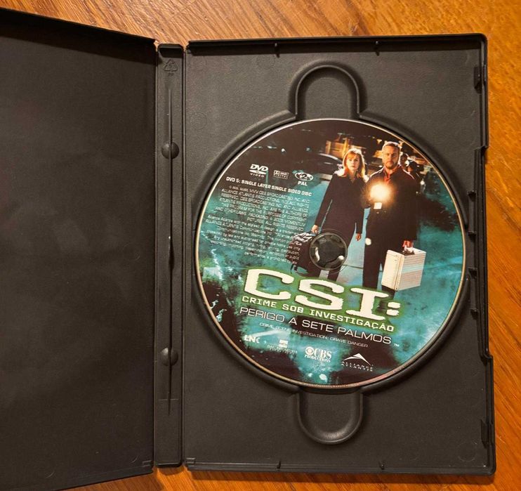 DVD CSI: Perigo a sete palmos