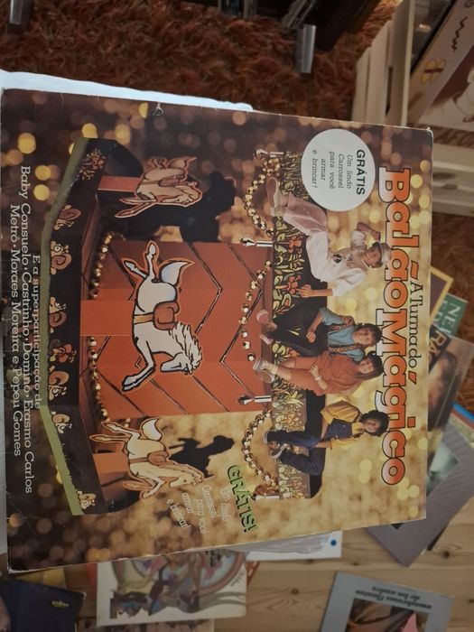 Vários tipos discos vinyl