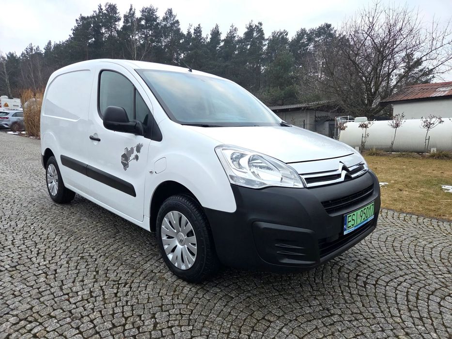 Citroën BERLINGO*L1H1*3OSOBOWY*  *1WŁ.*2017r*FULL*ELECTRIC*67KM*73481KM*SERWIS*ASO*KLIMA*Zarejestrowany