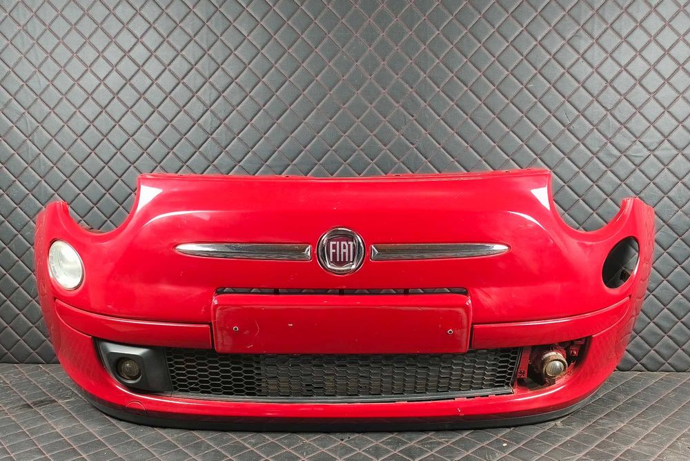 FIAT 500, 07-14 Zderzak Przedni Przód