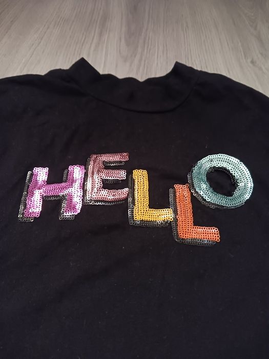 Koszulka HELLO cropp rozm. S