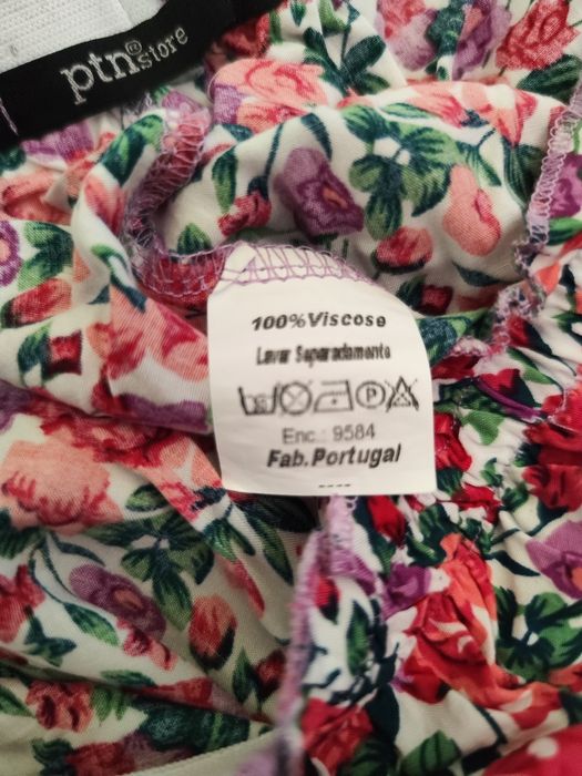 Calção floral menina