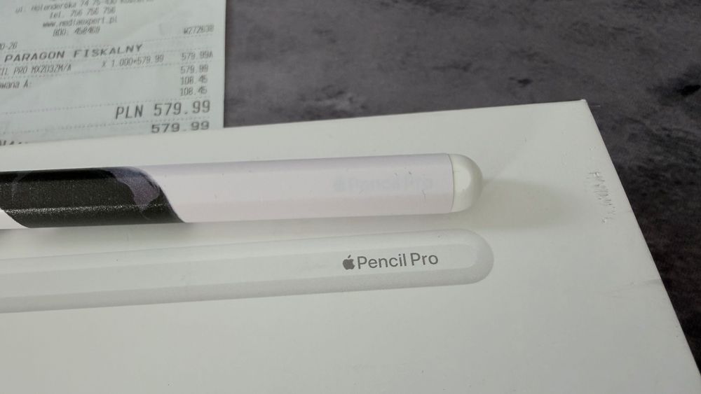 Apple Pencil Pro - Oryginalny + Gratis
