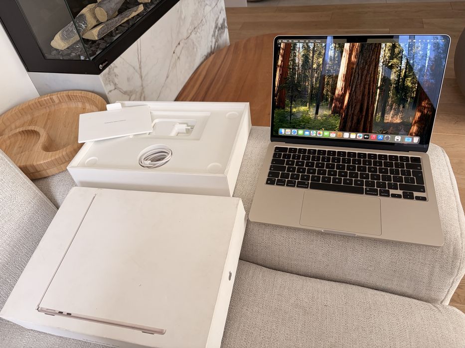 NOWY Laptop APPLE MacBook Air 13.6" Retina M2 16GB 256GB SSD FV23% A2681 MC7W4ZE