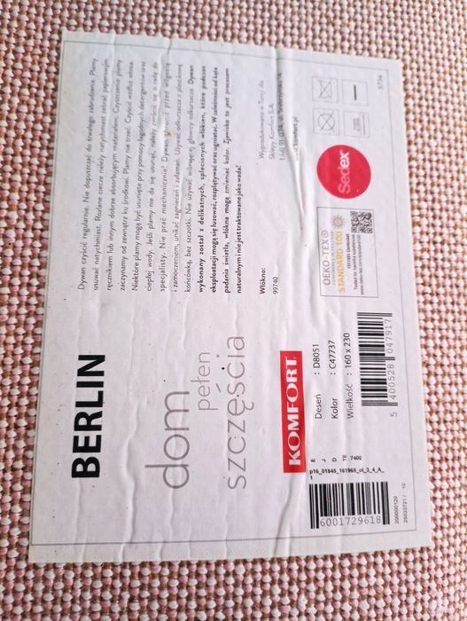 Dywan dziecięcy Berlin Doggy pies KOMFORT
