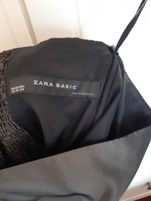 Vestido de Cerimónia acetinado Zara