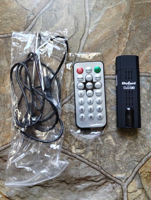 TV Tuner DVB-T2, DVB-C USB do komputera