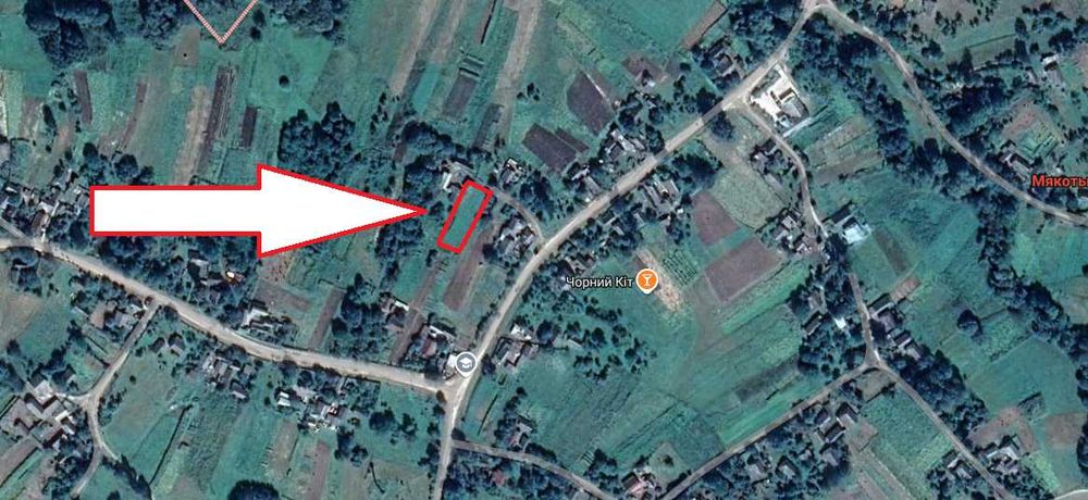 Участок 12 соток, с.Мякоты, Хмельницкая область, Собственник