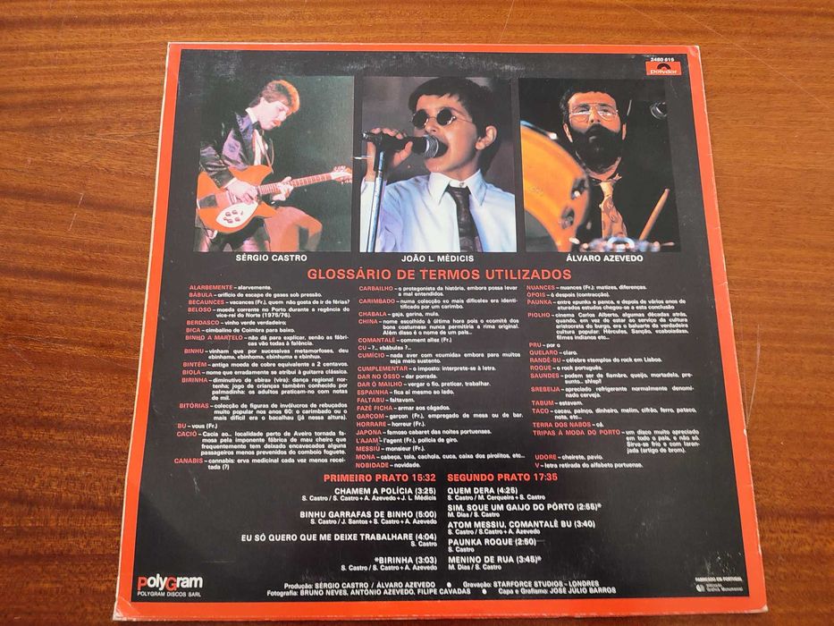 Trabalhadores Do Comércio ‎– Tripas À Moda Do Pôrto Ed PT Vinyl