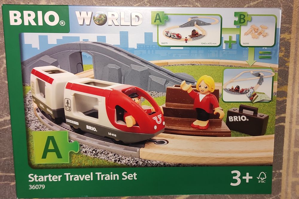 Дитяча залізниця BRIO Стартовий набір