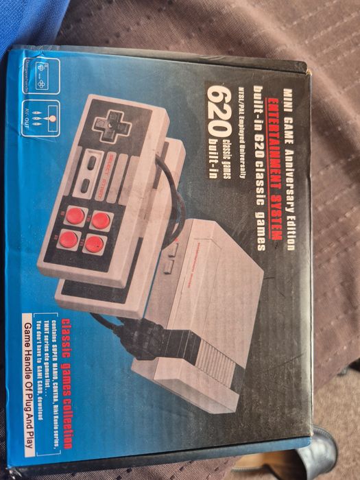 Nowa konsola retro 8 bitową z 2 padami 620 gier Nowy Sącz • OLX.pl