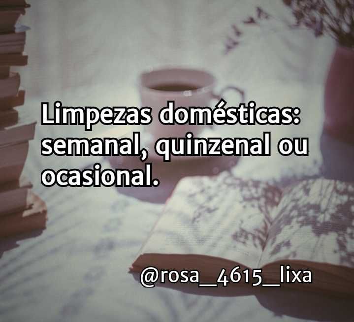 Serviços de limpeza